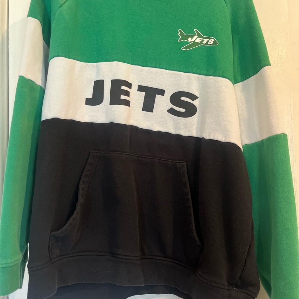 Green and Black Jets Sweatshirt